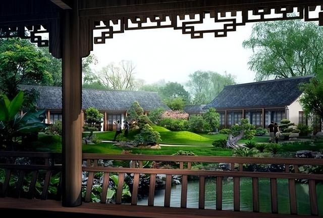 宋代私家园林风格特点,宋代文人园林的造园技巧图11