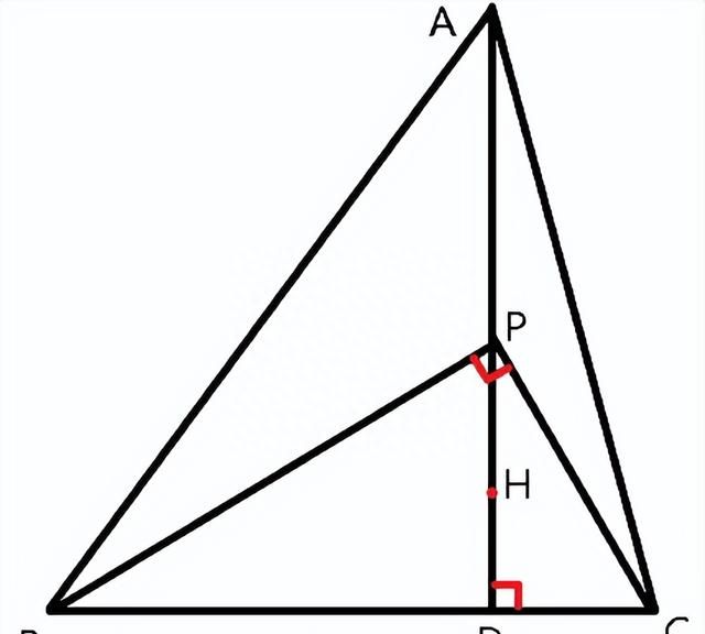 三角形垂心与向量有关的结论图1